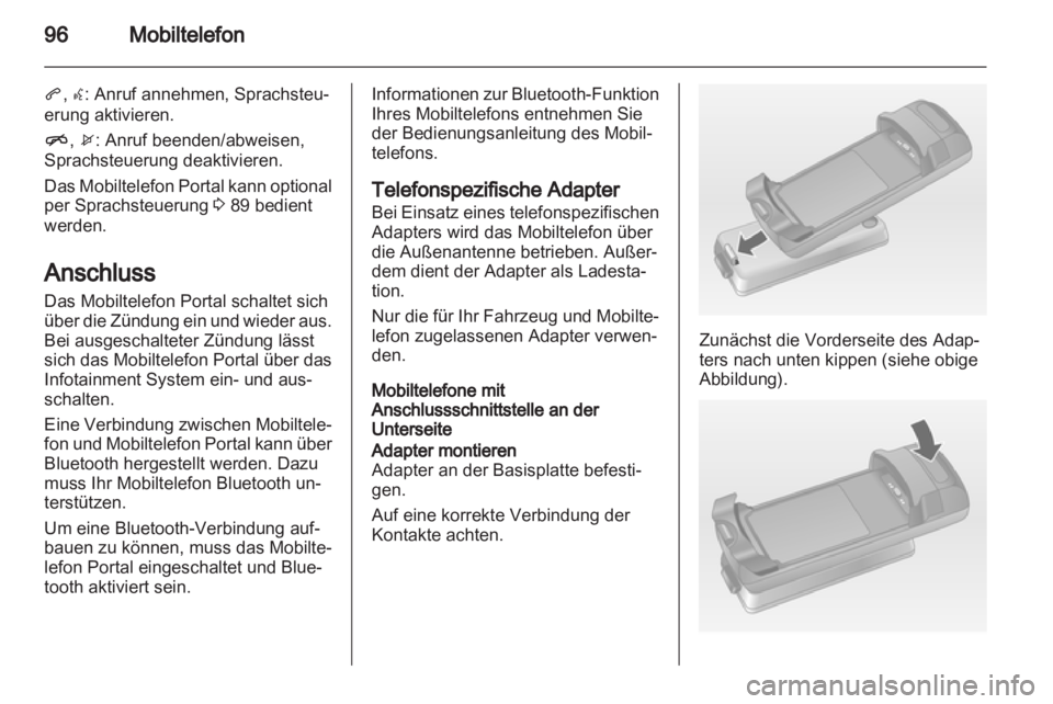 OPEL MERIVA 2011.25  Infotainment-Handbuch (in German) 