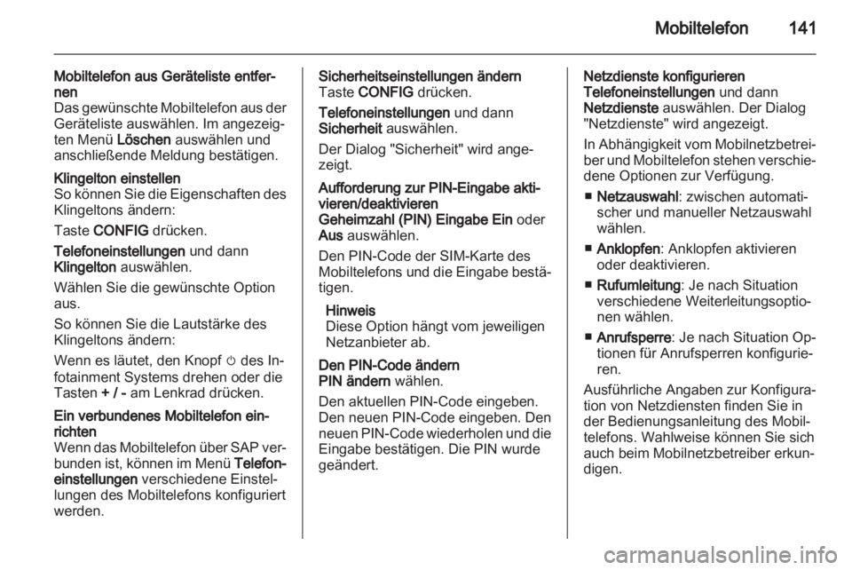 OPEL MERIVA 2012 Infotainment-Handbuch (in German) OPEL MERIVA 2012 Infotainment-Handbuch (in German)
