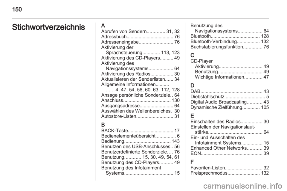 OPEL MERIVA 2012 Infotainment-Handbuch (in German) OPEL MERIVA 2012 Infotainment-Handbuch (in German)