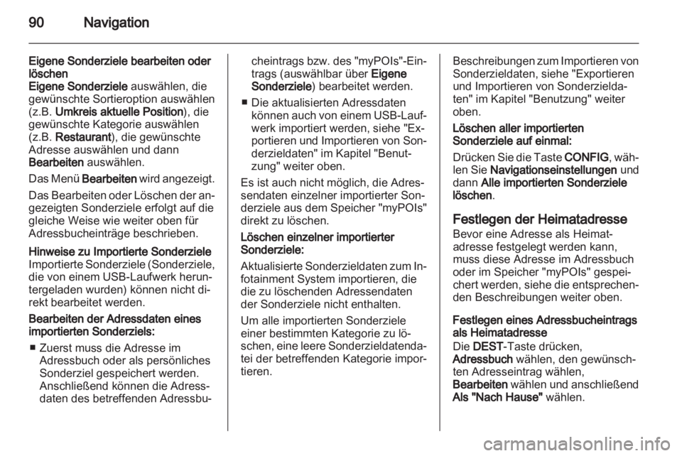 OPEL MERIVA 2012 Infotainment-Handbuch (in German) OPEL MERIVA 2012 Infotainment-Handbuch (in German)