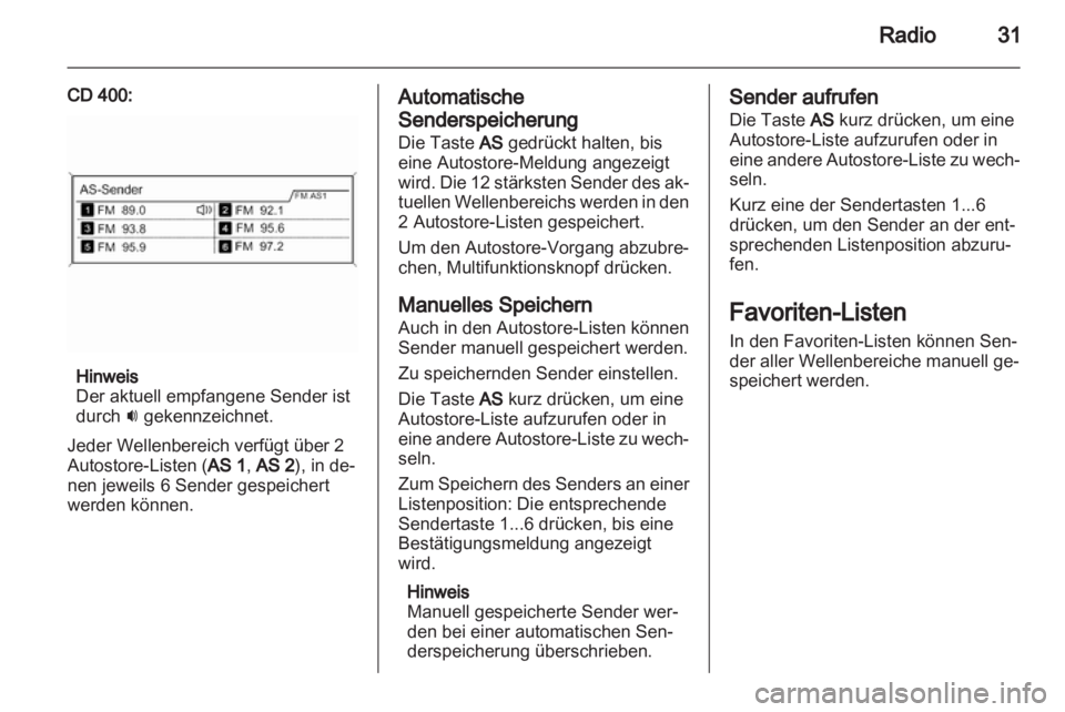 OPEL MERIVA 2013  Infotainment-Handbuch (in German) 