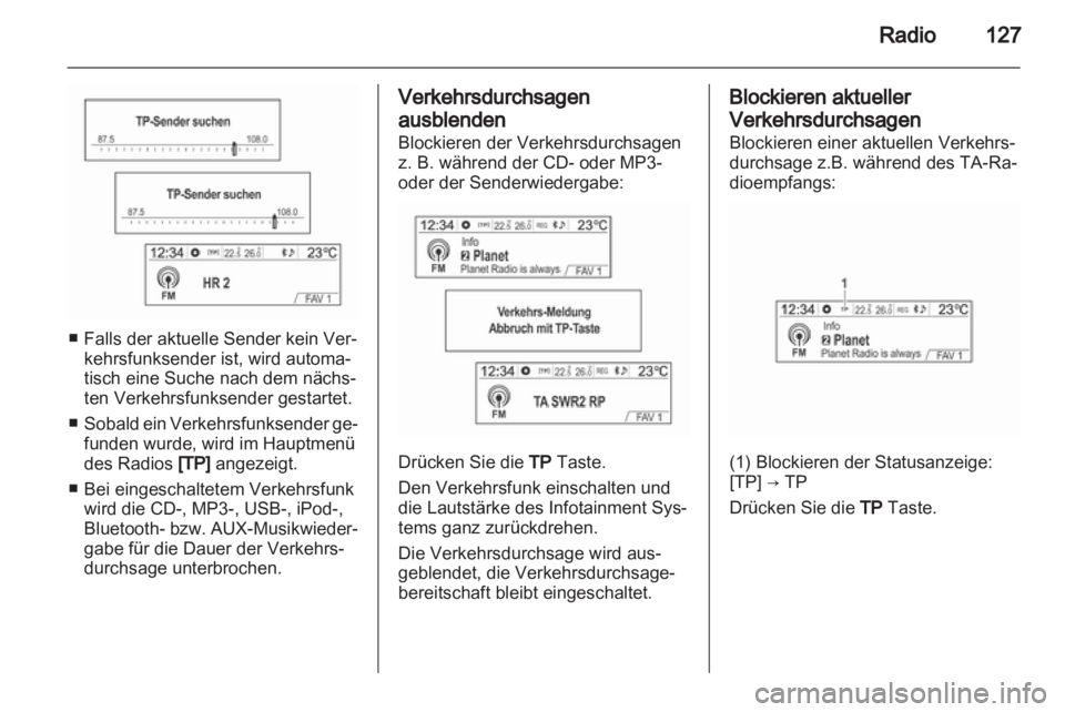 OPEL MOKKA 2013 Infotainment-Handbuch (in German) OPEL MOKKA 2013 Infotainment-Handbuch (in German)