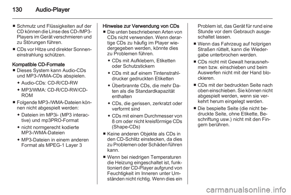 OPEL MOKKA 2013 Infotainment-Handbuch (in German) OPEL MOKKA 2013 Infotainment-Handbuch (in German)