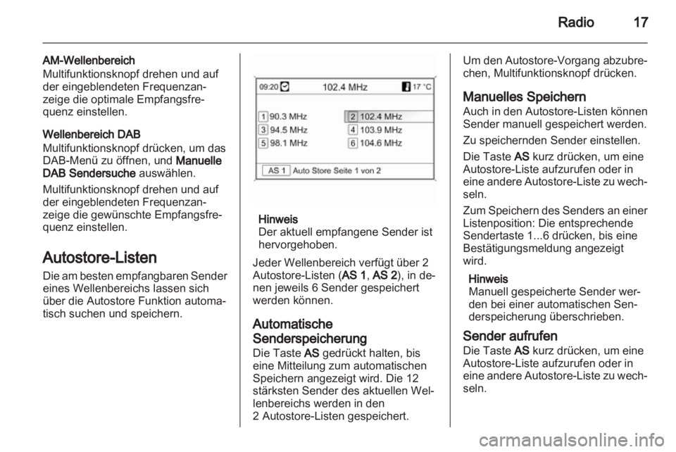 OPEL MOKKA 2013 Infotainment-Handbuch (in German) OPEL MOKKA 2013 Infotainment-Handbuch (in German)