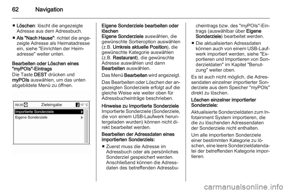 OPEL MOKKA 2013 Infotainment-Handbuch (in German) OPEL MOKKA 2013 Infotainment-Handbuch (in German)