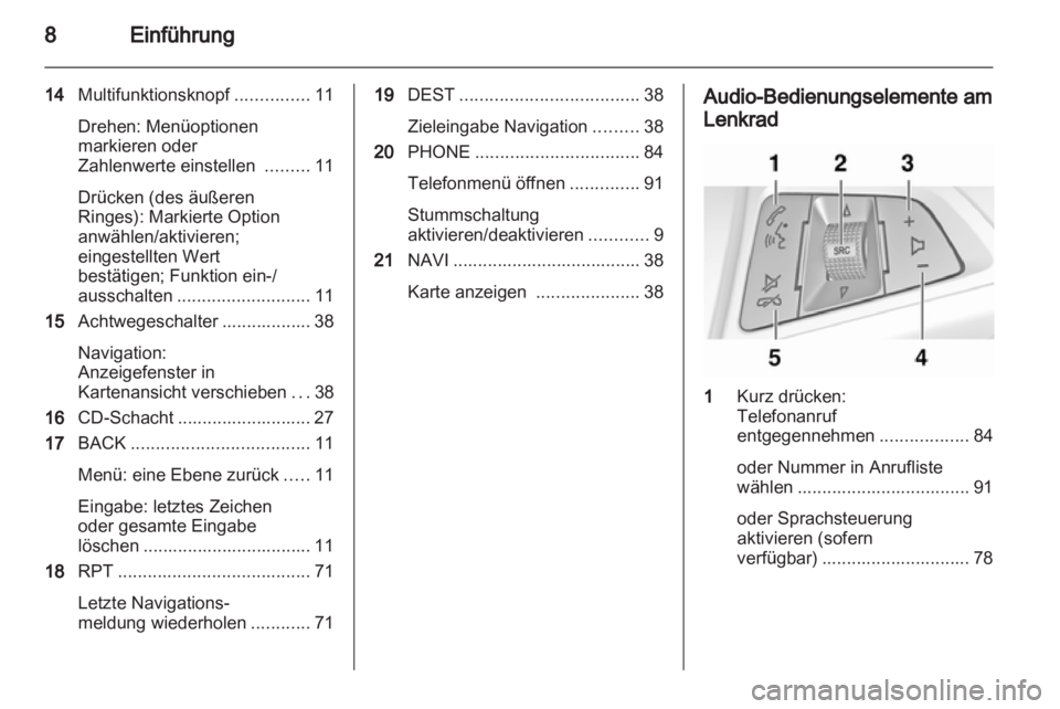 OPEL MOKKA 2013  Infotainment-Handbuch (in German) 