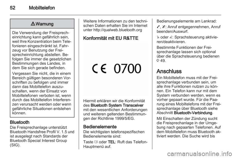 OPEL VIVARO 2011.5 Infotainment-Handbuch (in German) OPEL VIVARO 2011.5 Infotainment-Handbuch (in German)