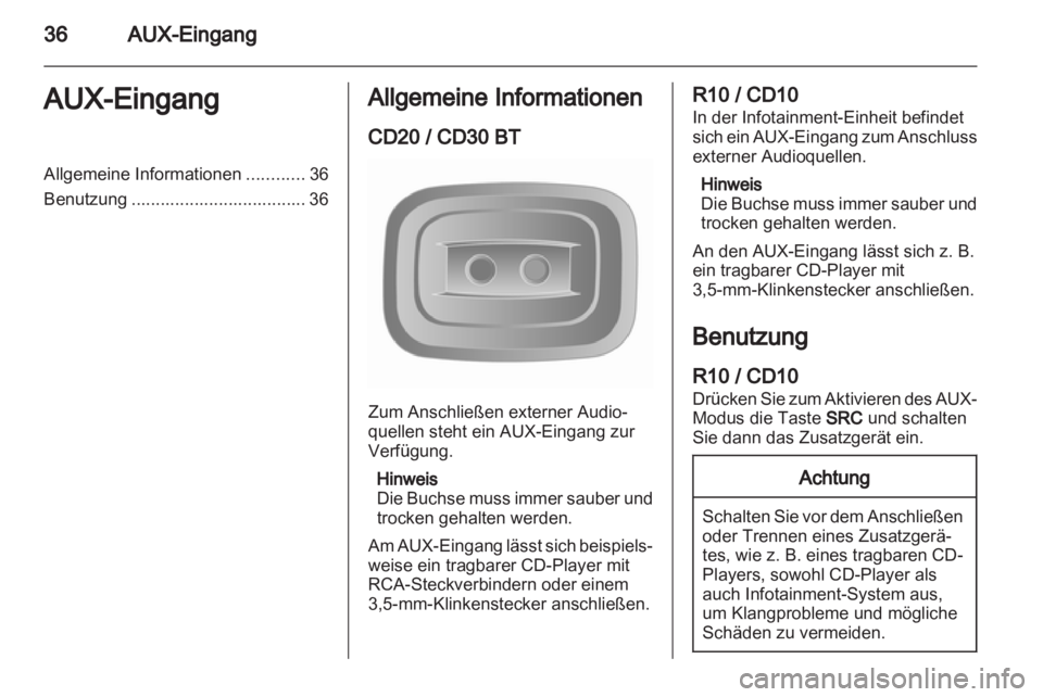 OPEL MOVANO_B 2012  Infotainment-Handbuch (in German) 