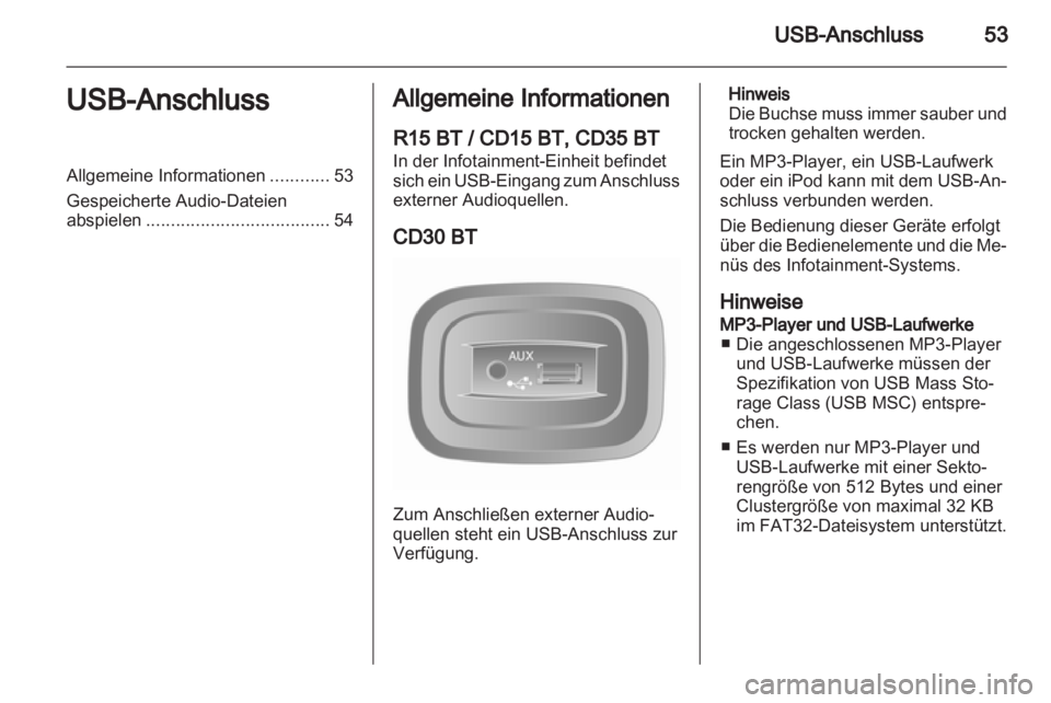OPEL MOVANO_B 2012.5 Infotainment-Handbuch (in German) OPEL MOVANO_B 2012.5 Infotainment-Handbuch (in German)
