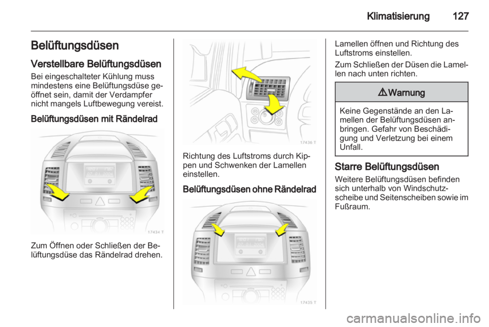 OPEL ZAFIRA 2010.5  Betriebsanleitung (in German) 