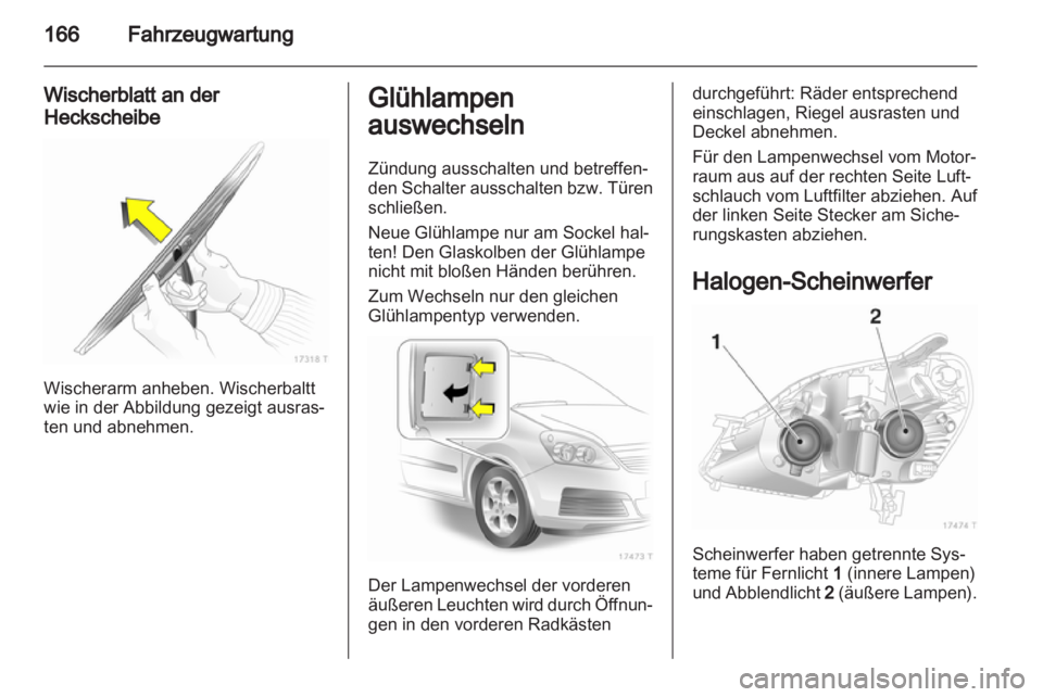 OPEL ZAFIRA 2011 Betriebsanleitung (in German) OPEL ZAFIRA 2011 Betriebsanleitung (in German)