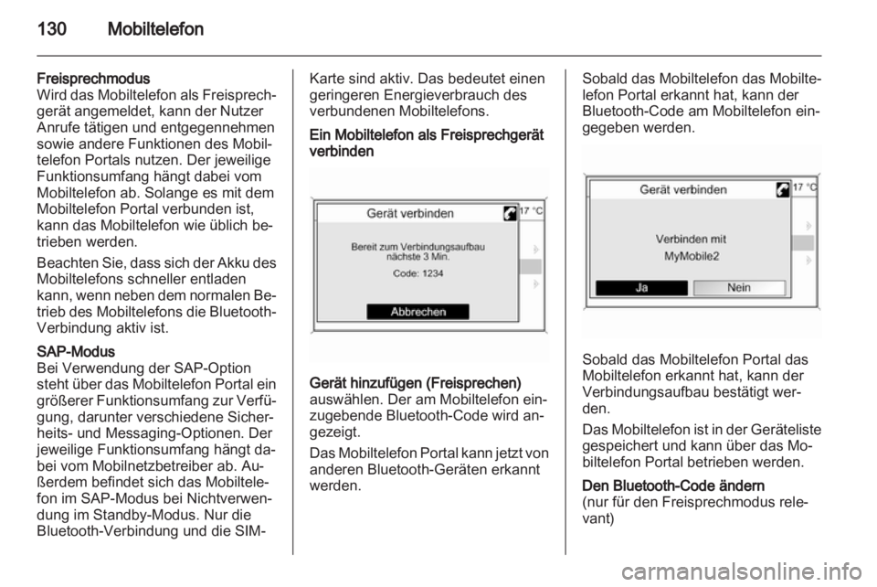 OPEL ZAFIRA C 2013 Infotainment-Handbuch (in German) OPEL ZAFIRA C 2013 Infotainment-Handbuch (in German)
