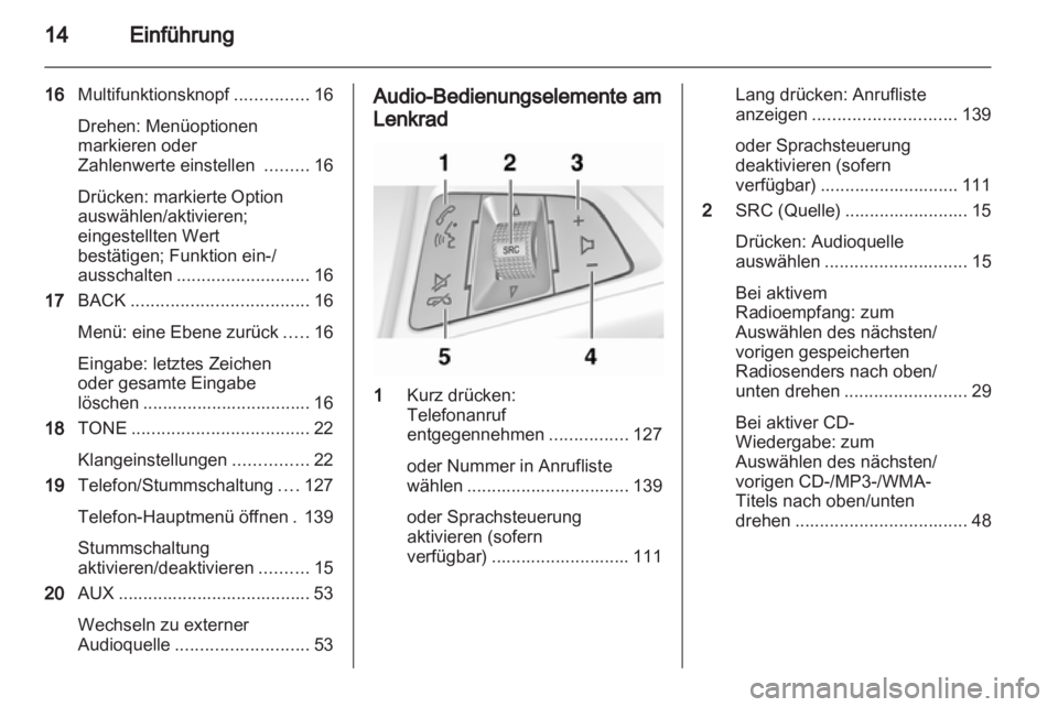 OPEL ZAFIRA C 2013 Infotainment-Handbuch (in German) OPEL ZAFIRA C 2013 Infotainment-Handbuch (in German)