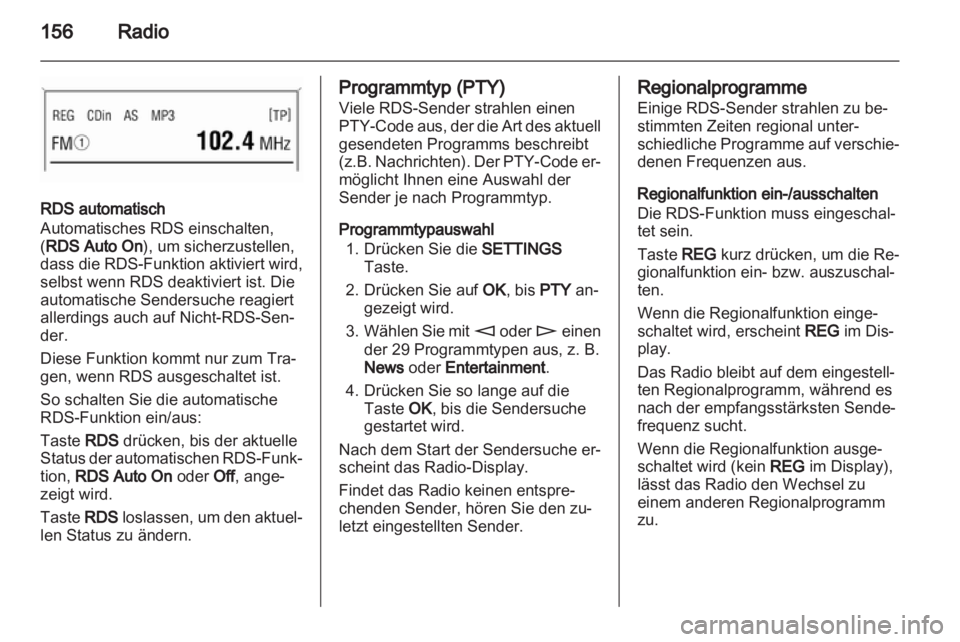 OPEL ZAFIRA B 2014  Infotainment-Handbuch (in German) 