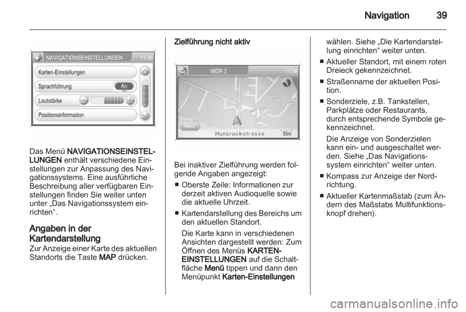 OPEL ZAFIRA B 2014  Infotainment-Handbuch (in German) 