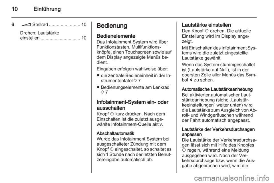 OPEL ZAFIRA B 2014  Infotainment-Handbuch (in German) 