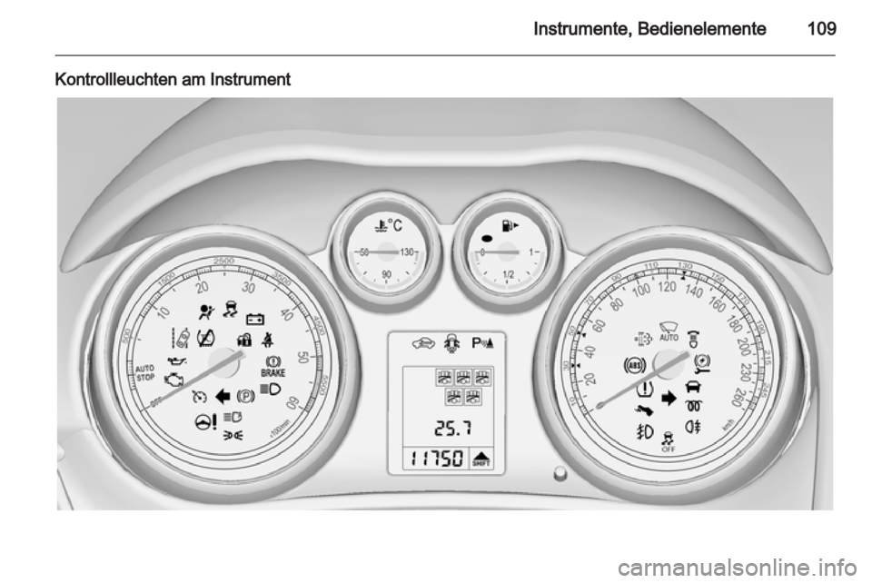 OPEL ZAFIRA TOURER 2013 Betriebsanleitung (in German) OPEL ZAFIRA TOURER 2013 Betriebsanleitung (in German)