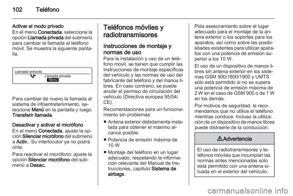 OPEL ADAM 2013  Manual de infoentretenimiento (in Spanish) 