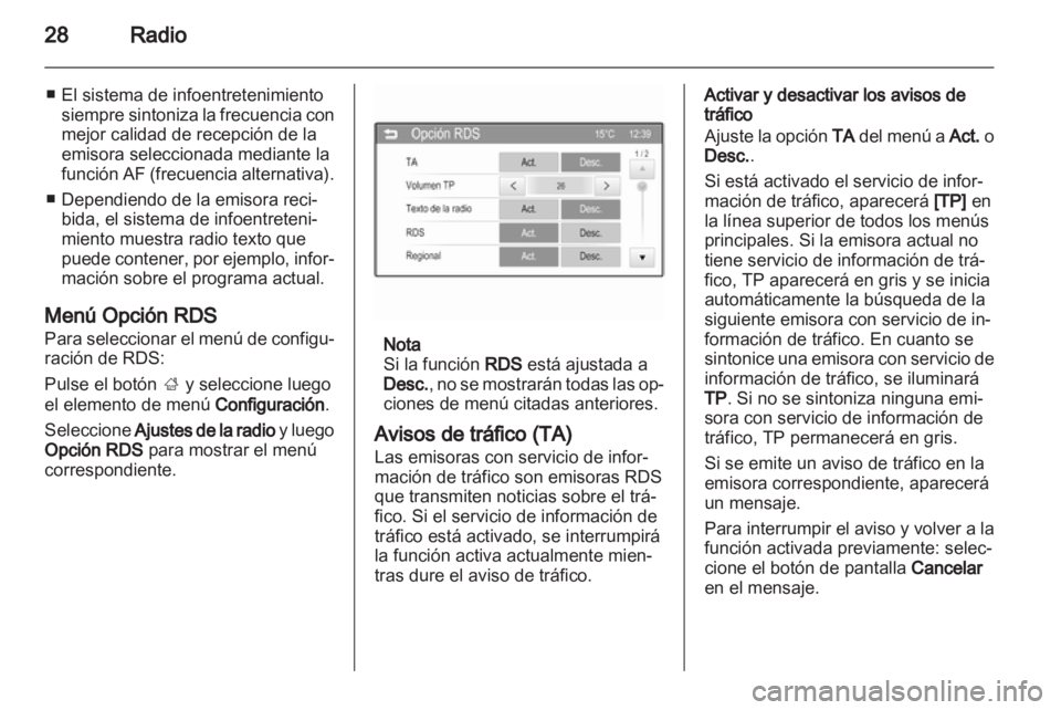 OPEL ADAM 2013.5  Manual de infoentretenimiento (in Spanish) 