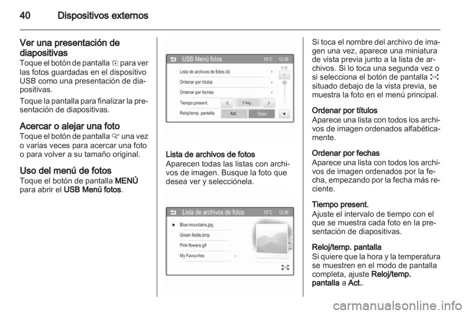 OPEL ADAM 2013 Manual de infoentretenimiento (in Spanish) OPEL ADAM 2013 Manual de infoentretenimiento (in Spanish)