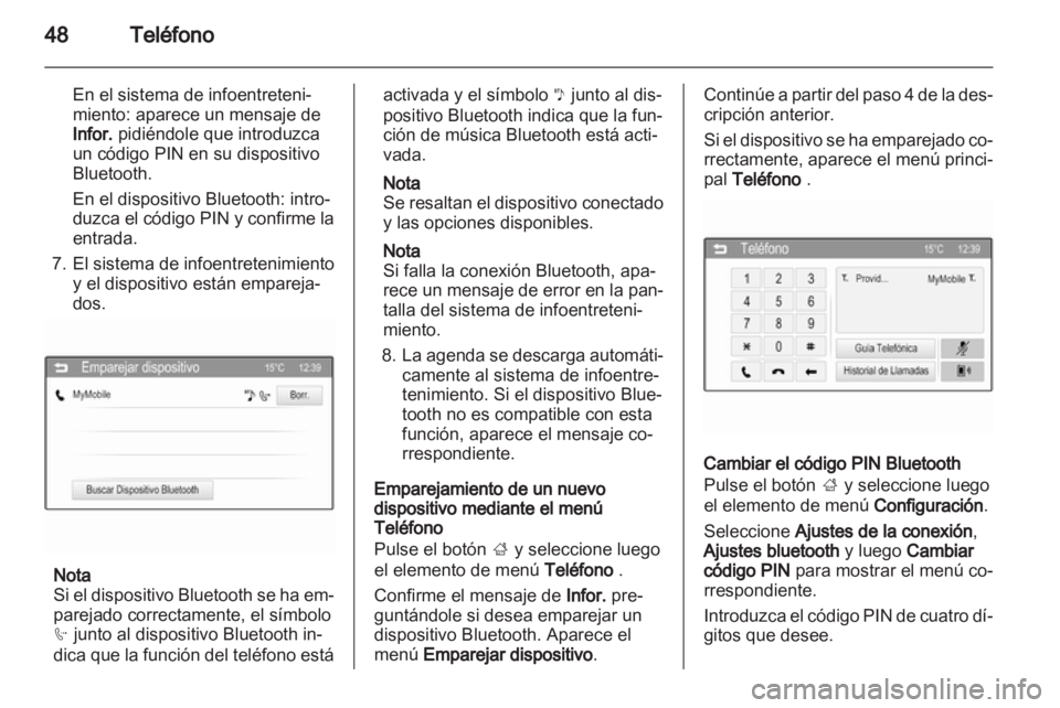 OPEL ADAM 2013  Manual de infoentretenimiento (in Spanish) 