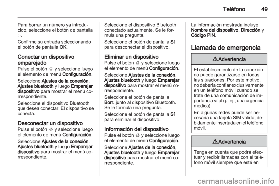 OPEL ADAM 2013 Manual de infoentretenimiento (in Spanish) OPEL ADAM 2013 Manual de infoentretenimiento (in Spanish)