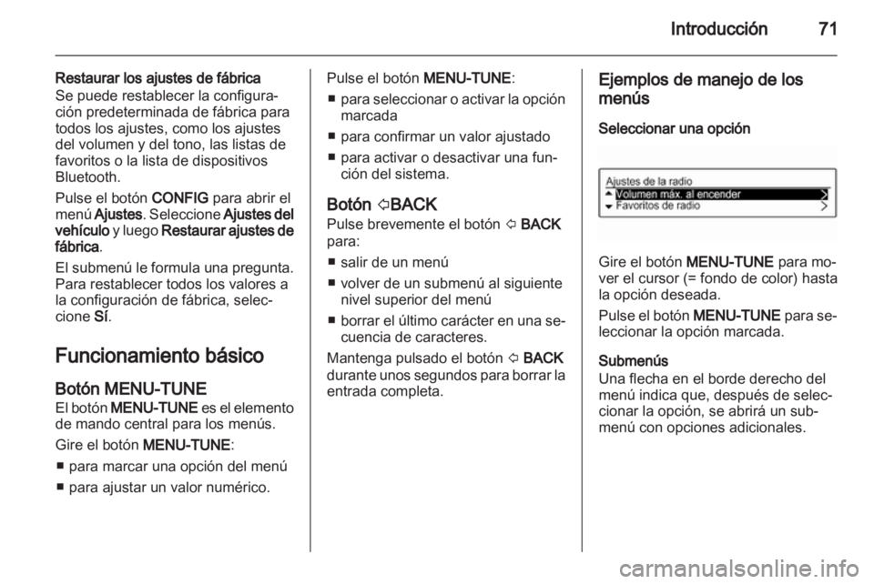 OPEL ADAM 2013  Manual de infoentretenimiento (in Spanish) 