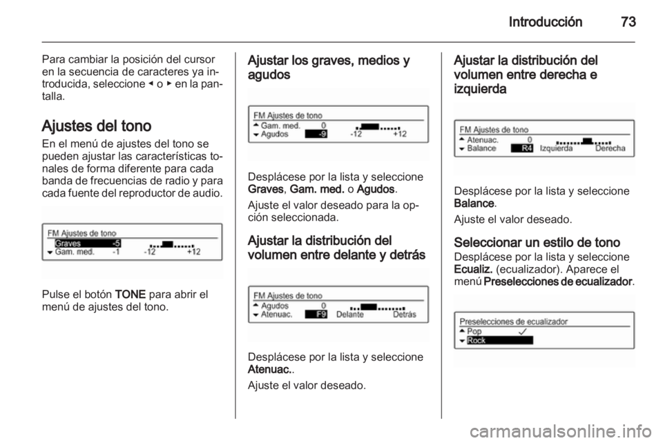 OPEL ADAM 2013.5  Manual de infoentretenimiento (in Spanish) 