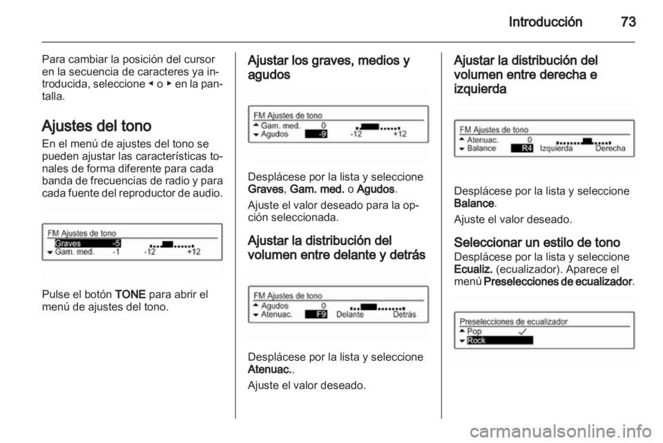 OPEL ADAM 2013  Manual de infoentretenimiento (in Spanish) 