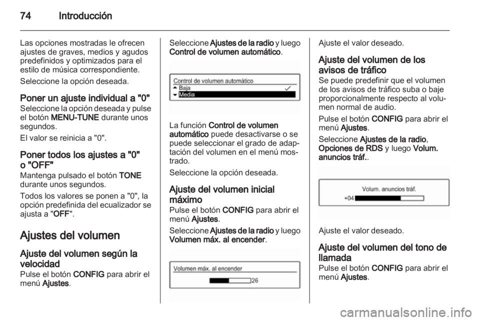 OPEL ADAM 2013.5  Manual de infoentretenimiento (in Spanish) 
