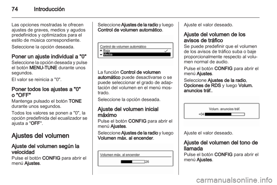 OPEL ADAM 2013  Manual de infoentretenimiento (in Spanish) 