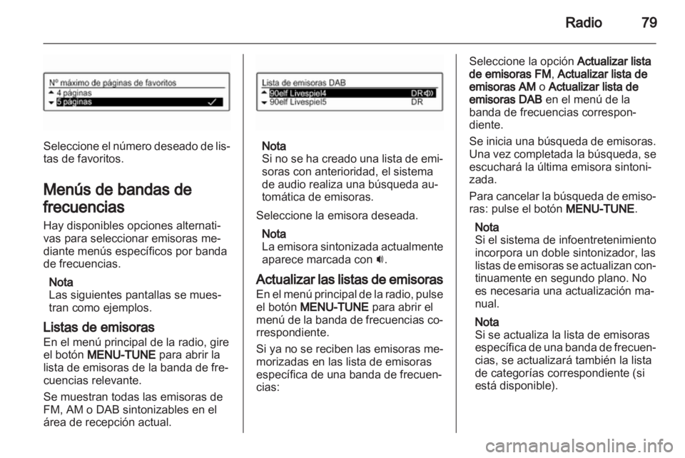 OPEL ADAM 2013  Manual de infoentretenimiento (in Spanish) 