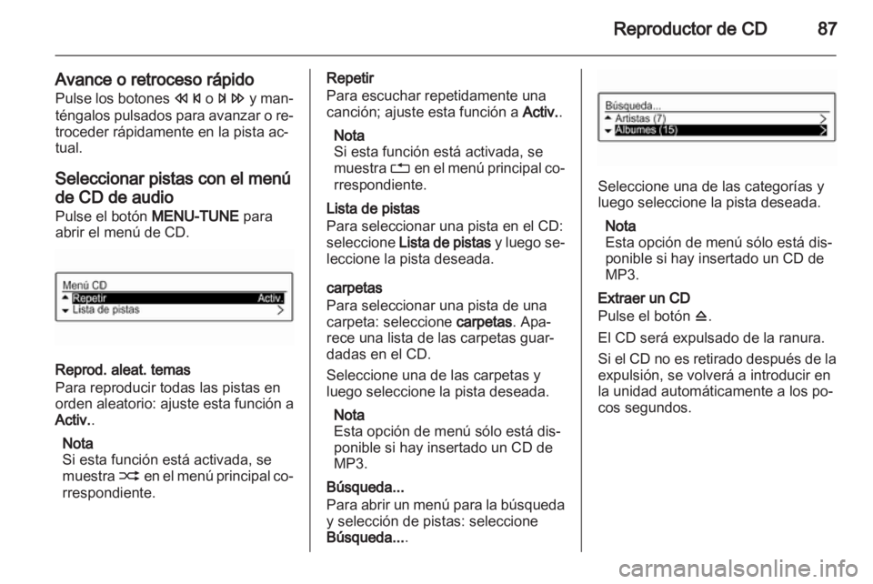 OPEL ADAM 2013  Manual de infoentretenimiento (in Spanish) 