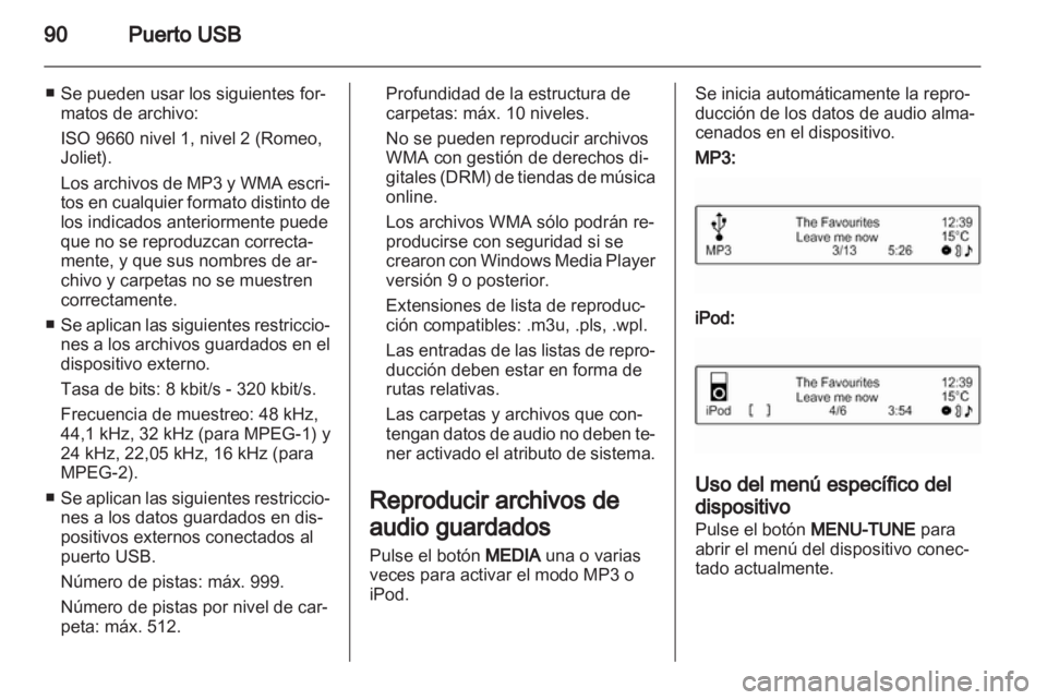 OPEL ADAM 2013  Manual de infoentretenimiento (in Spanish) 