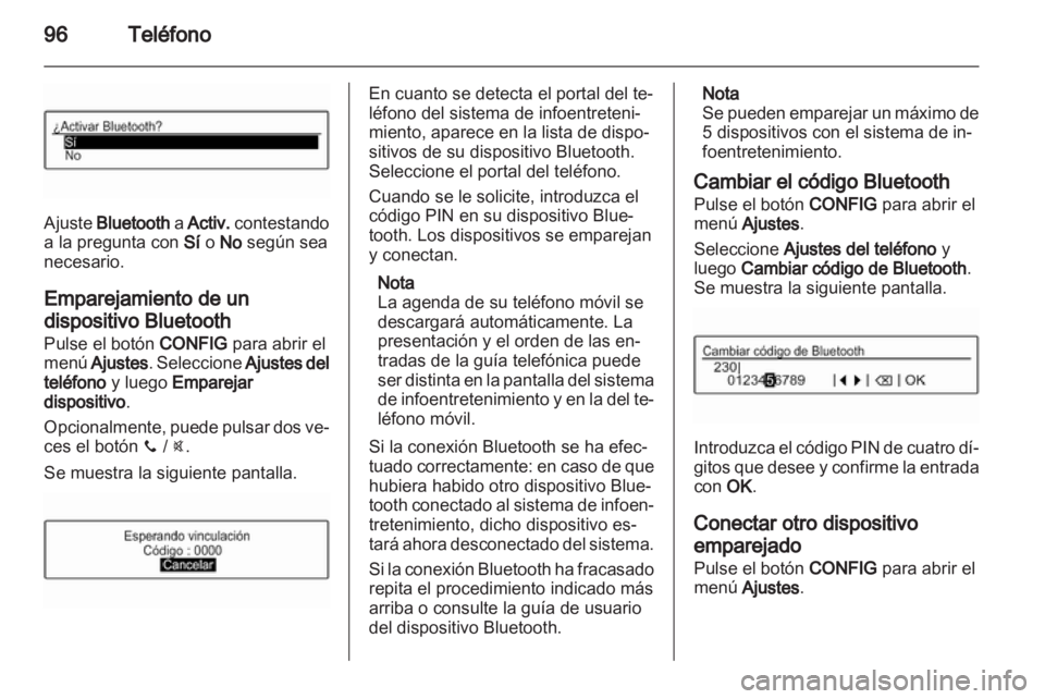 OPEL ADAM 2013  Manual de infoentretenimiento (in Spanish) 