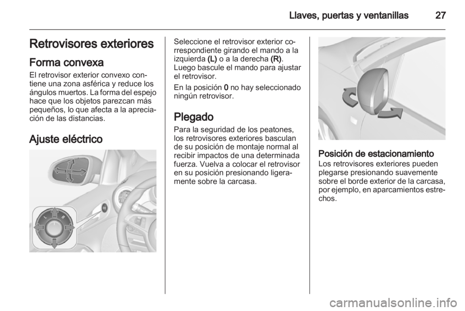 OPEL ADAM 2013.5  Manual de Instrucciones (in Spanish) 