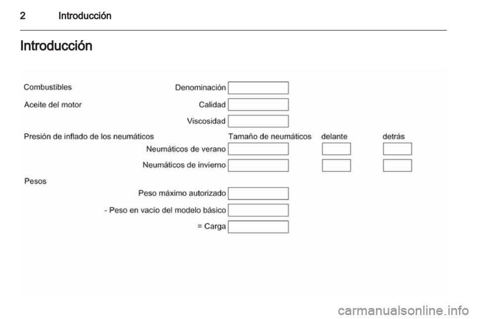 OPEL AGILA 2011  Manual de Instrucciones (in Spanish) 