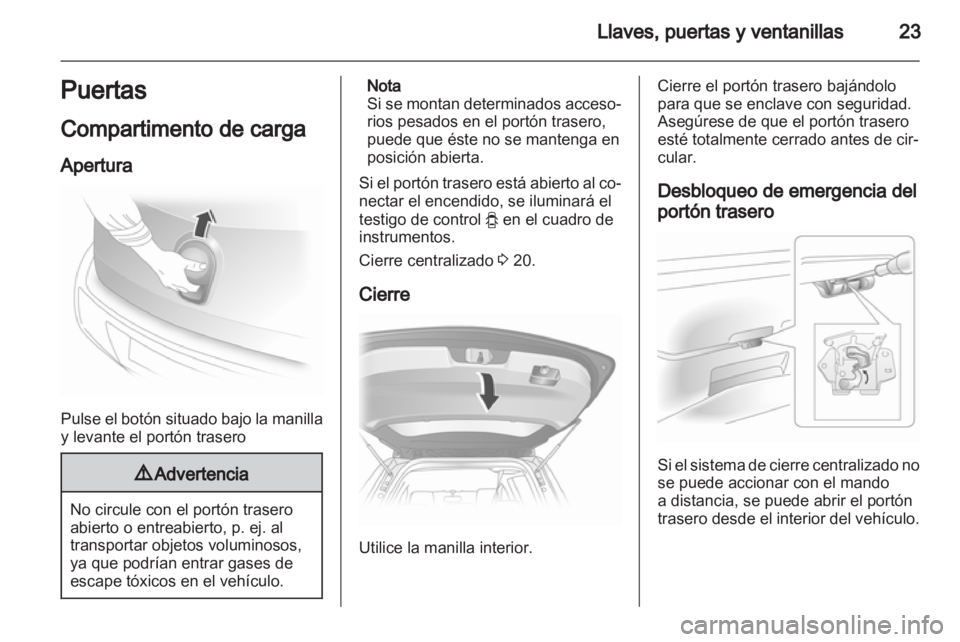 OPEL AGILA 2011  Manual de Instrucciones (in Spanish) 