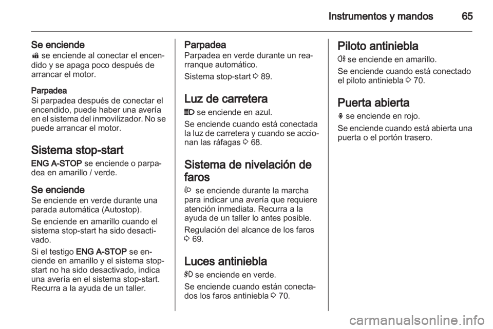 OPEL AGILA 2011 Manual de Instrucciones (in Spanish) OPEL AGILA 2011 Manual de Instrucciones (in Spanish)