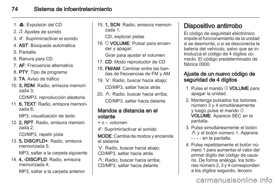 OPEL AGILA 2011 Manual de Instrucciones (in Spanish) OPEL AGILA 2011 Manual de Instrucciones (in Spanish)