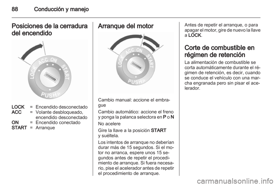OPEL AGILA 2011 Manual de Instrucciones (in Spanish) OPEL AGILA 2011 Manual de Instrucciones (in Spanish)