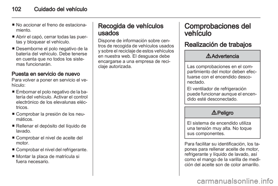 OPEL AGILA 2012 Manual de Instrucciones (in Spanish) OPEL AGILA 2012 Manual de Instrucciones (in Spanish)