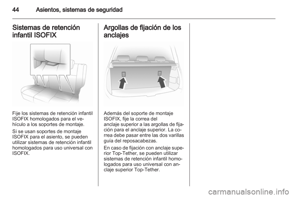 OPEL AGILA 2012  Manual de Instrucciones (in Spanish) 