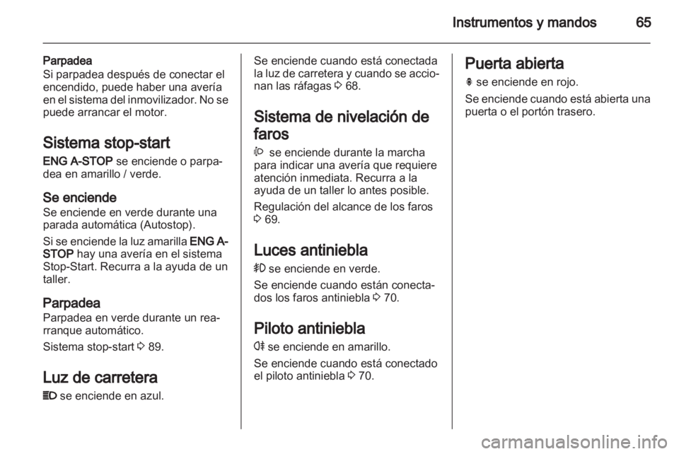 OPEL AGILA 2012 Manual de Instrucciones (in Spanish) OPEL AGILA 2012 Manual de Instrucciones (in Spanish)