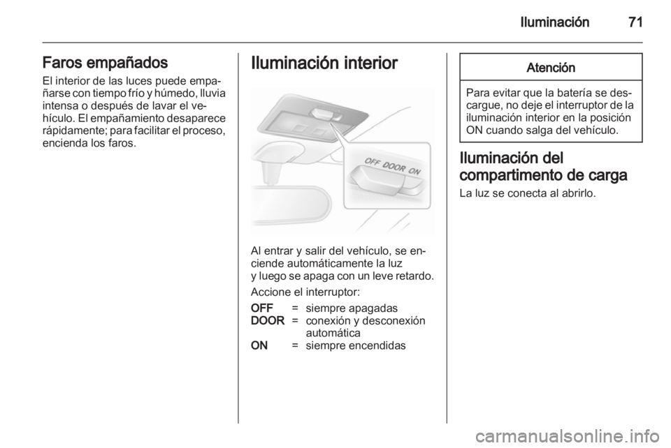 OPEL AGILA 2012 Manual de Instrucciones (in Spanish) OPEL AGILA 2012 Manual de Instrucciones (in Spanish)