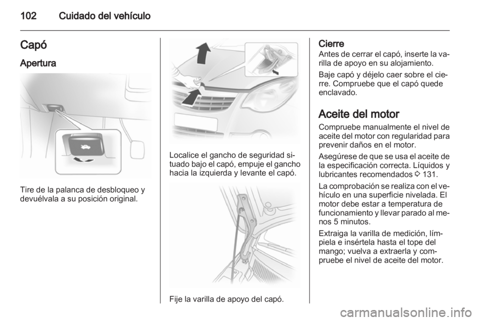 OPEL AGILA 2012.5 Manual de Instrucciones (in Spanish) OPEL AGILA 2012.5 Manual de Instrucciones (in Spanish)