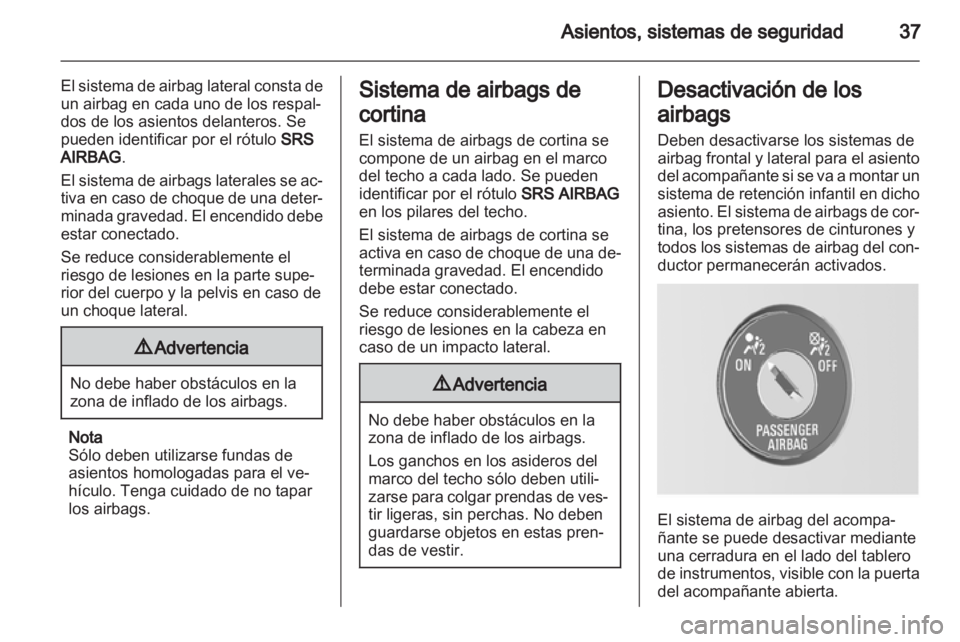 OPEL AGILA 2012.5 Manual de Instrucciones (in Spanish) OPEL AGILA 2012.5 Manual de Instrucciones (in Spanish)