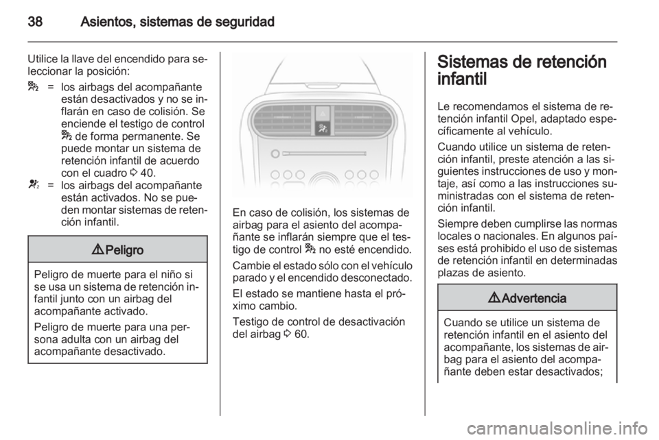 OPEL AGILA 2012.5 Manual de Instrucciones (in Spanish) OPEL AGILA 2012.5 Manual de Instrucciones (in Spanish)