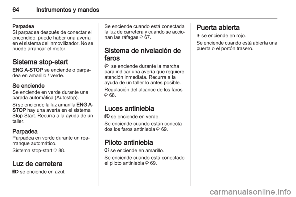 OPEL AGILA 2012.5 Manual de Instrucciones (in Spanish) OPEL AGILA 2012.5 Manual de Instrucciones (in Spanish)