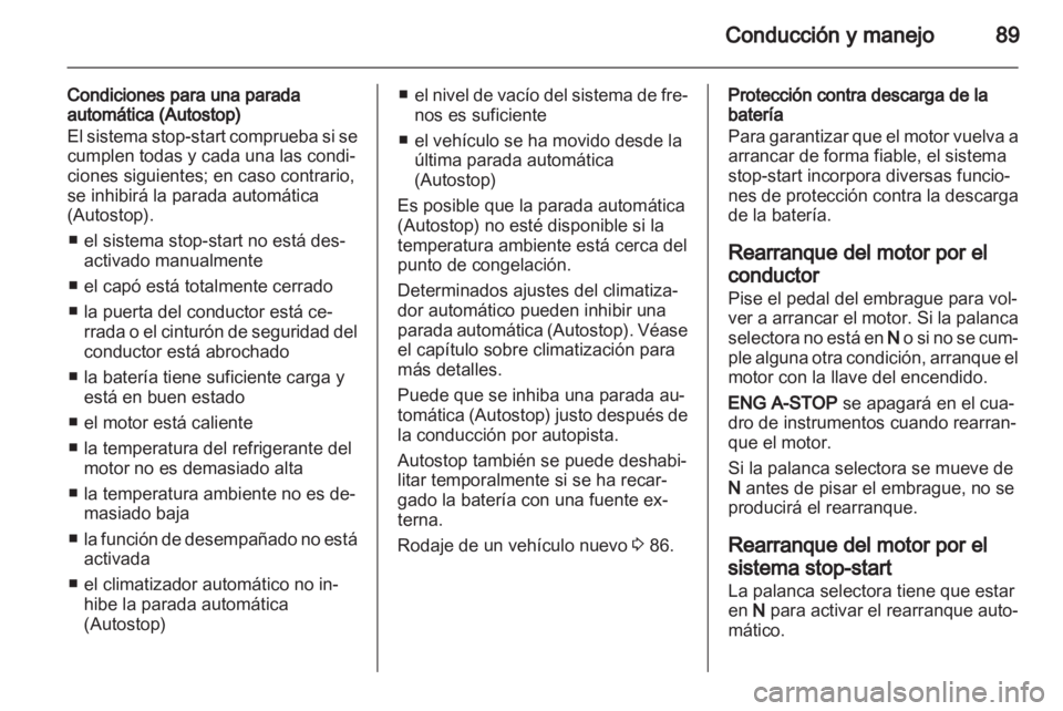 OPEL AGILA 2012.5 Manual de Instrucciones (in Spanish) OPEL AGILA 2012.5 Manual de Instrucciones (in Spanish)